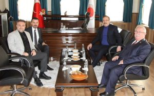 Akgül ve Şahan’dan Rektör Yaşar’a ziyaret