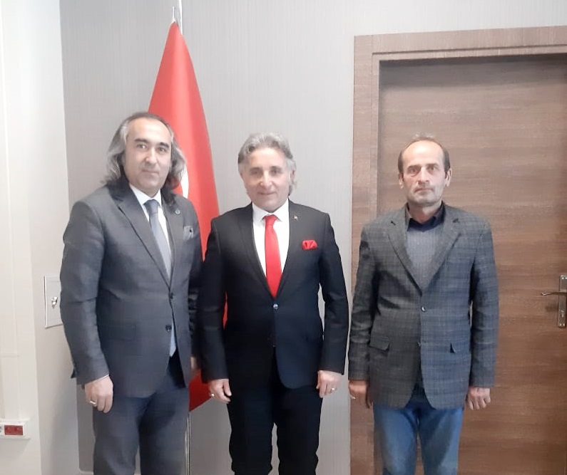 Başkan Aydoğmuş’tan Defterdar Kocaş’a ziyaret