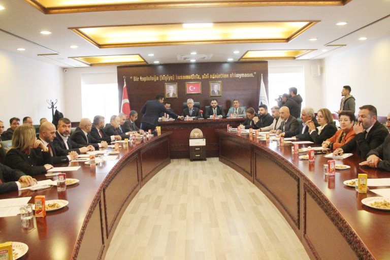 Meclis toplantısı hüzünlü başladı