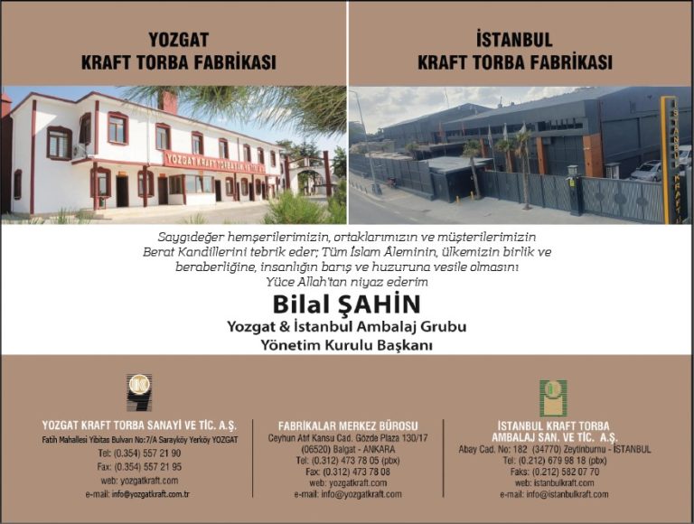 Hayırsever İş İnsanı Bilal Şahin Yozgat halkının Berat Kandilini kutladı