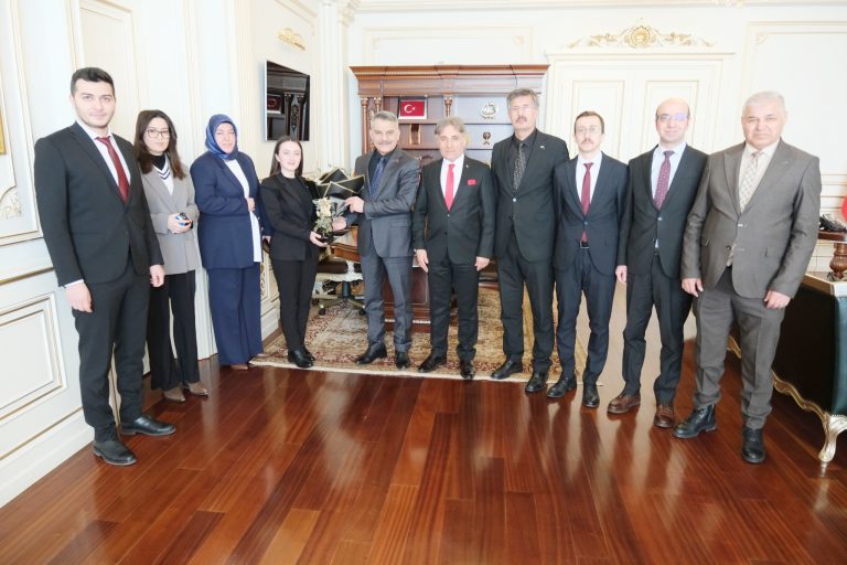 Defterdar Kocaş ve personelinden Vali Özkan’a ziyaret