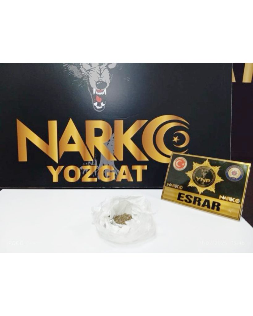 Uyuşturucu operasyonunda 1 şüpheli yakalandı