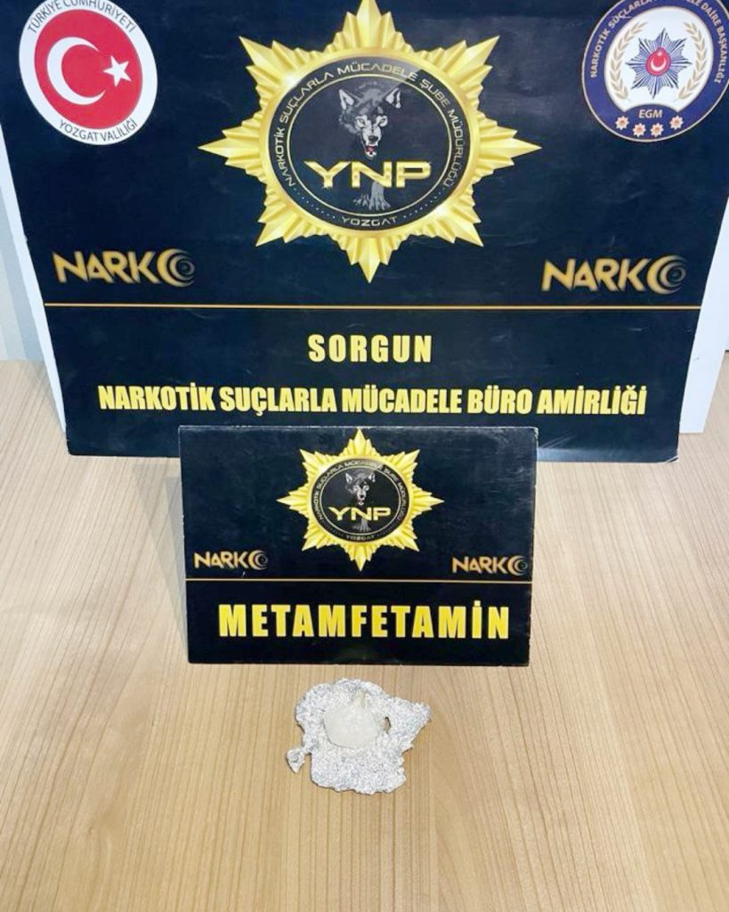 Yozgat Emniyetinden uyuşturucu operasyonu