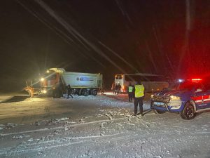 Trafik ekiplerinden yoğun mesai