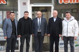 Kılıç ve yönetiminden gazetemize ziyaret