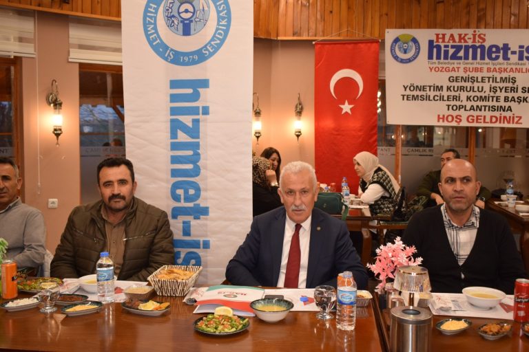 Hizmet-İş Yozgat Şubesi’nden birlik ve dayanışma mesajı