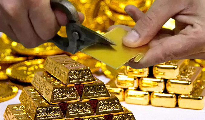 Artık kesme altın satmak yasak