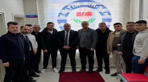 Şehit Aileleri Derneği’nden Eğitim Bir-Sen’e ziyaret