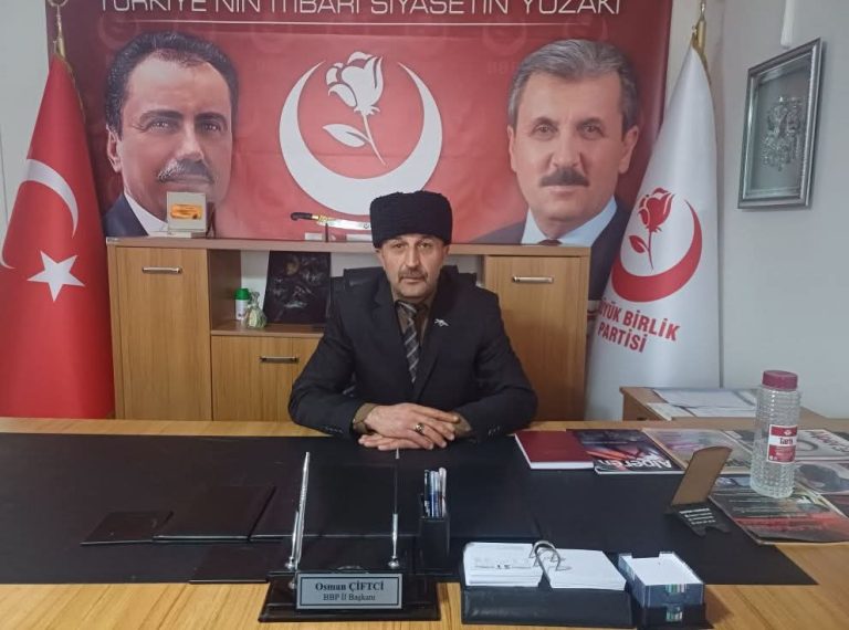 BBP İl Başkanı Çiftçi, bayramlar birlik ve beraberliği pekiştirir