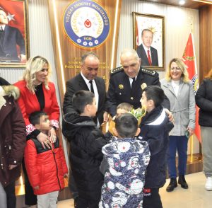 Çocuklardan Tecimer’e anlamlı ziyaret