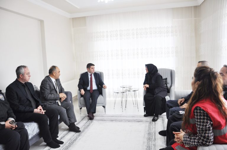 Şehit ailesine Polis Haftası ziyareti