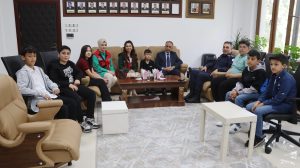 Şehit ve Gazi Çocuklarından Albay Yalınkılça’a anlamlı ziyaret
