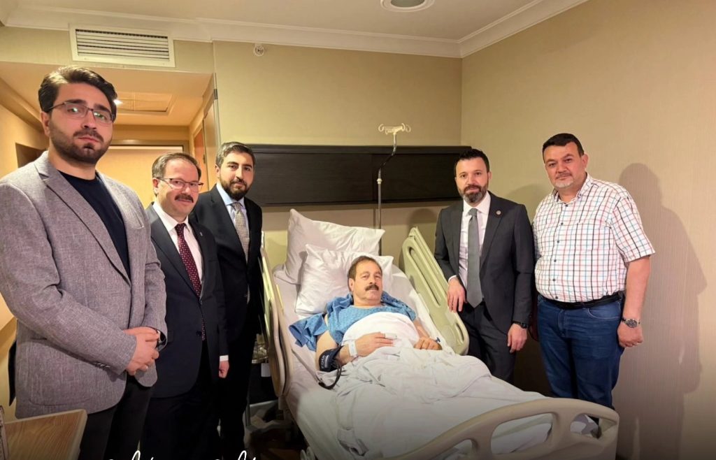 Şahan ve Yozgat teşkilatından Akgül’e geçmiş olsun ziyareti