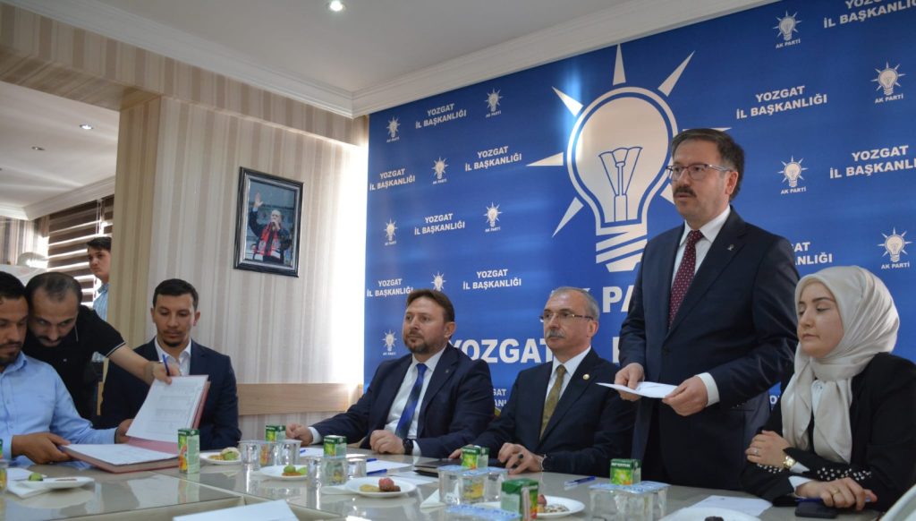 AK Parti Yozgat teşkilatından SHİB toplantısı