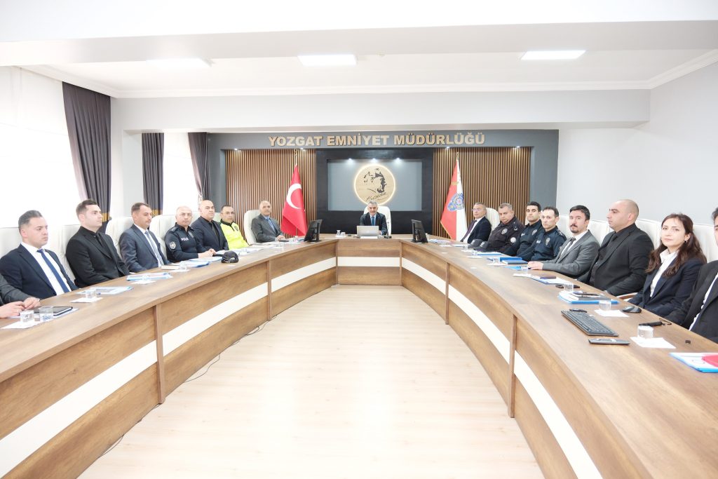 Güvenlik ve asayiş değerlendirildi