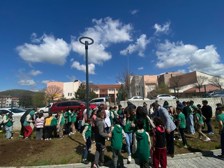 Ağaçlandırmaya Elif dokunuşu