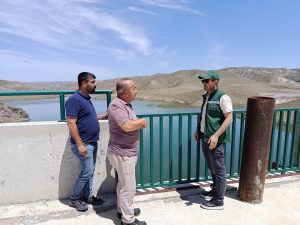 İnandık Barajı’nı yerinde incelediler