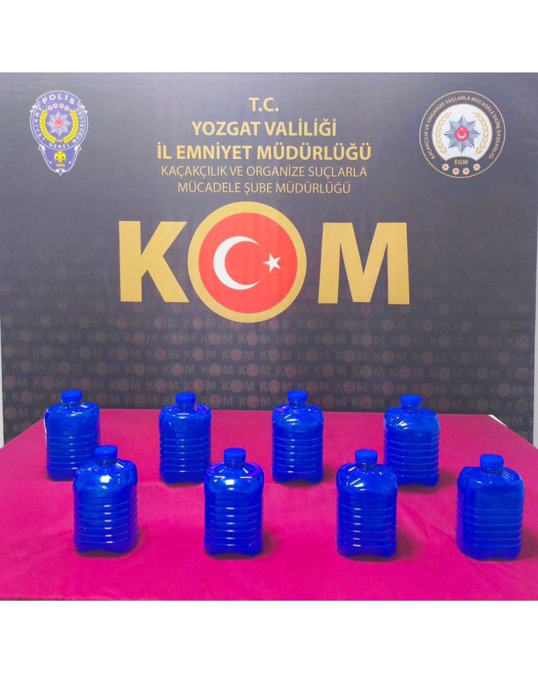 Kaçak alkol ve silah operasyonu: 6 şüpheli gözaltında