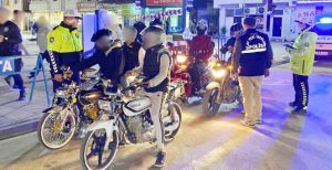 Abartı egzoz ve modifiyeli araçlara sıkı takip