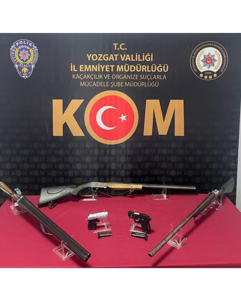  Ruhsatsız Silahlar Ele Geçirildi: 12 gözaltı