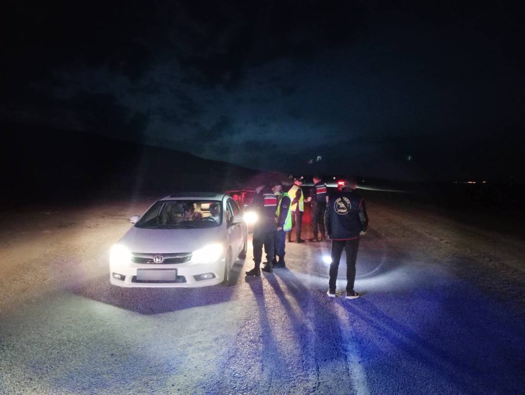 Jandarmadan şok huzur ve güven uygulaması