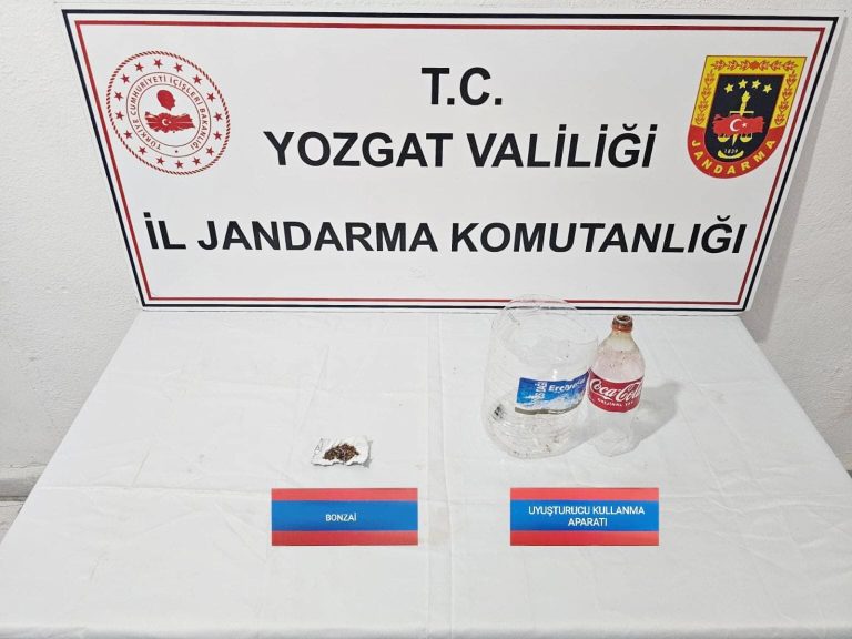 Sorgun’da Narkotik Operasyon