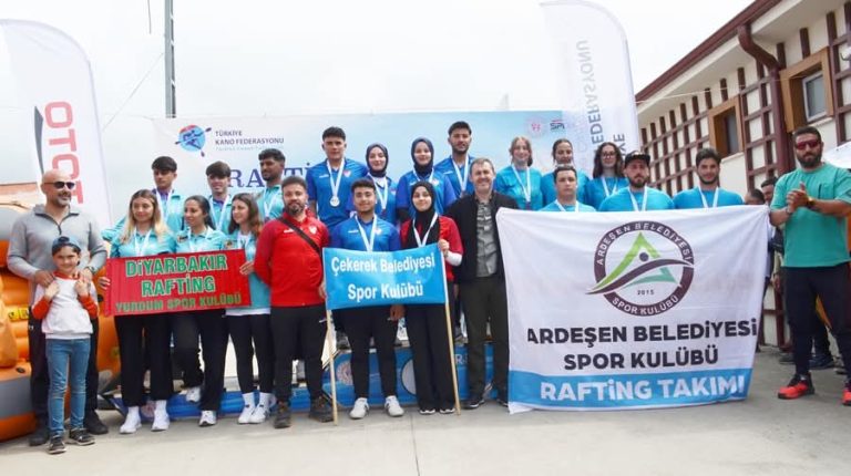 Rafting Türkiye Şampiyonu oldular