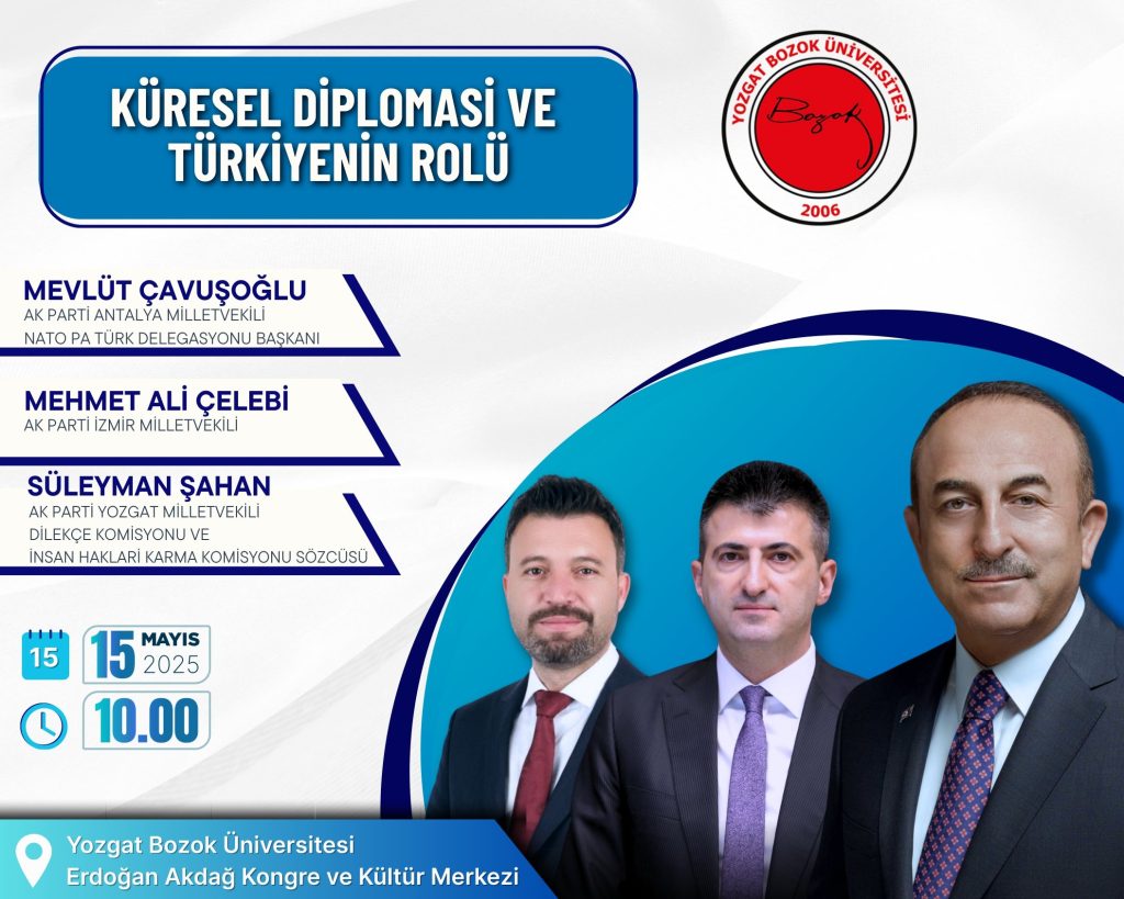 Bozok Üniversitesi’nde Diplomasi Zirvesi