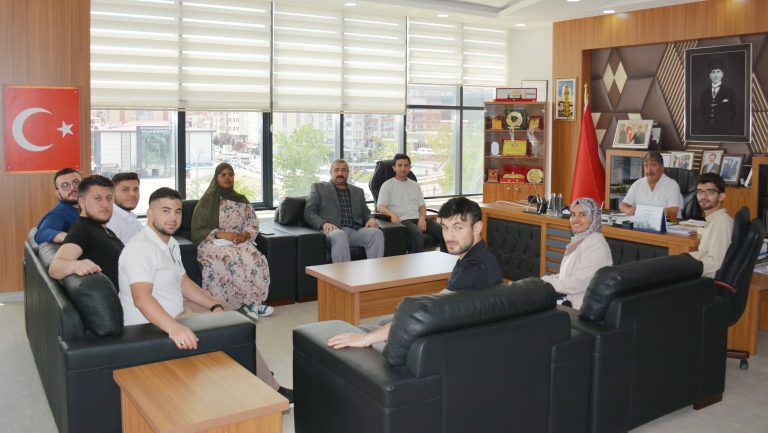 Erkekli: Kapımız öğrencilere her zaman açık