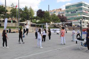 Cumhuriyet Meydanı’nda Spor Şöleni