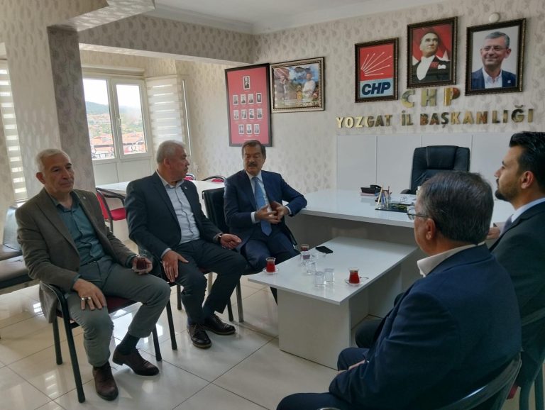 Kayalar’dan CHP Yozgat İl Başkanlığı’na ziyaret
