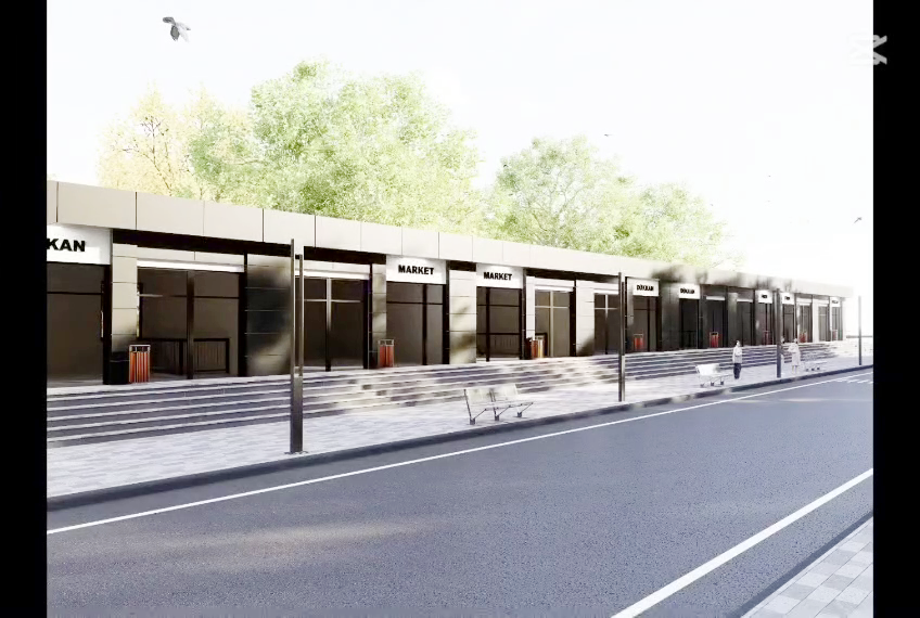 İş merkezi’nin ihalesi yapıldı