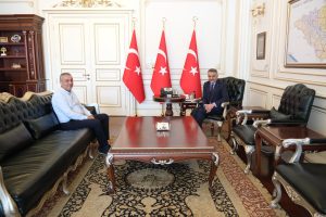 ÇEDAŞ Yozgat İl Müdürü Alparslan’dan Vali Özkan’a ziyaret