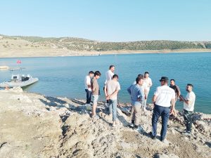 Süreyya Bey Barajı’nda jandarmadan kıyı denetimi