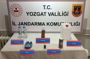 Şefaatli’de sahte alkol operasyonu