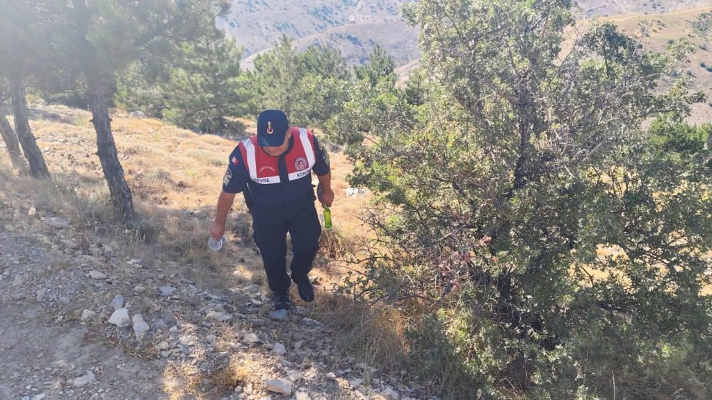 Jandarma’dan Musabeyli Barajı’nda çevre ve yangın denetimi