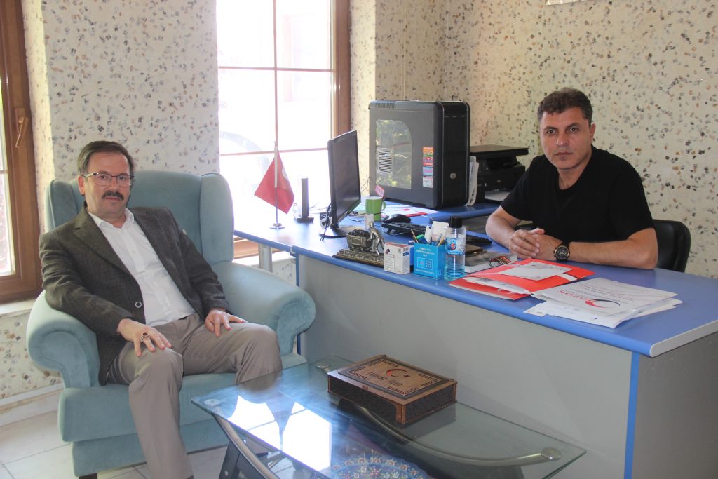 Başkan Kandemir’den gazetemize ziyaret