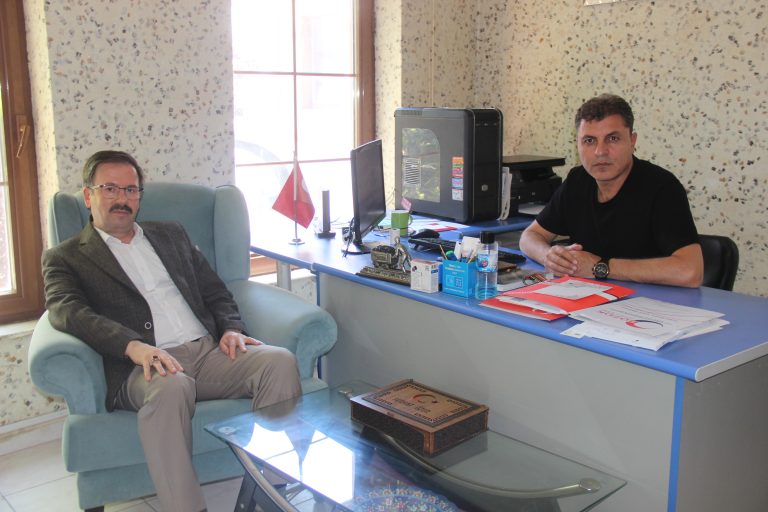 Başkan Kandemir’den gazetemize ziyaret