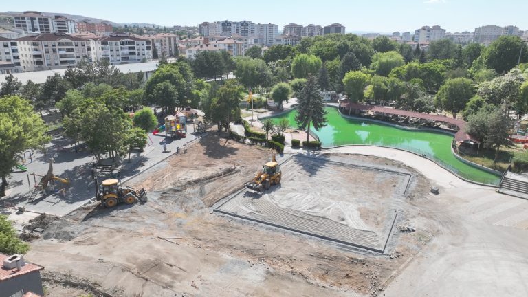 Sorgun’da Dutluk Parkı yenileniyor
