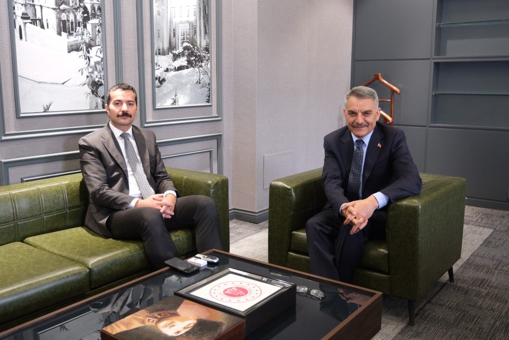 Vali Özkan’dan Başsavcı Sevgili’ye ziyaret