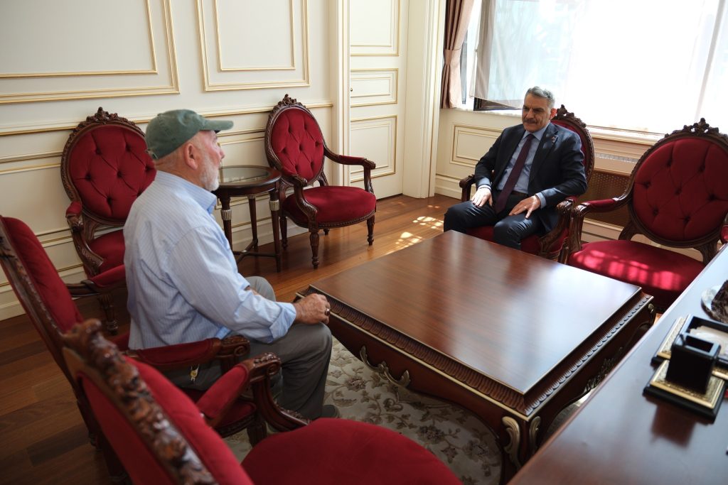 Vali Özkan’dan destek sözü