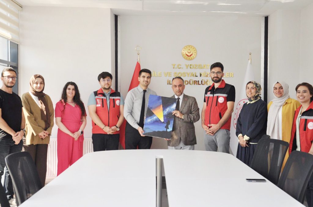 ASDEP Personelinden İl Müdürü Arif Topal’a teşekkür