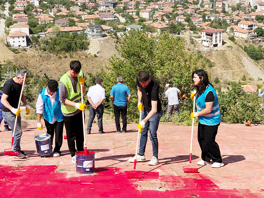 Dev Türk Bayrağı 30 Ağustos’a hazırlanıyor