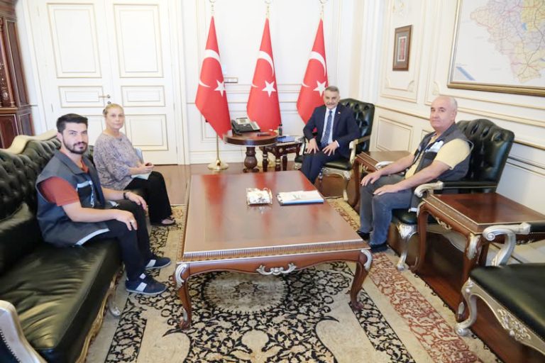 KİHAYKO’dan Vali Özkan’a ziyaret