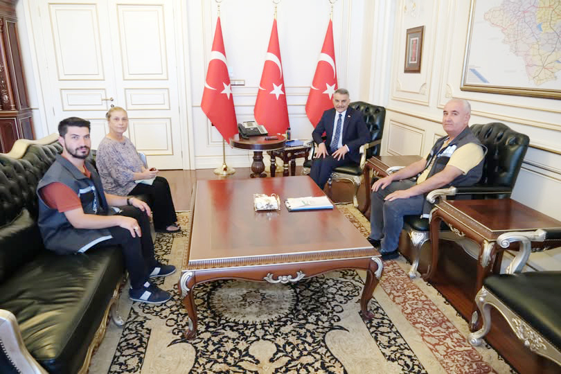 KİHAYKO’dan Vali Özkan’a ziyaret
