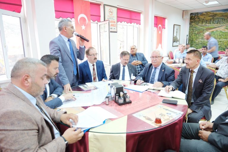 Muhtarlarla istişare toplantısı düzenlendi