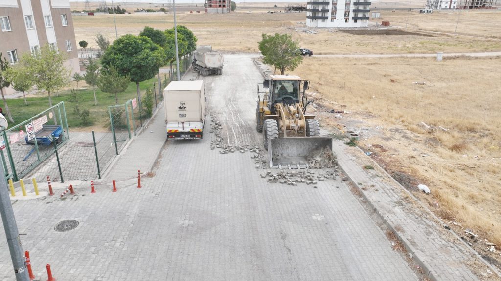 Sorgun’da üstyapı çalışmaları başladı