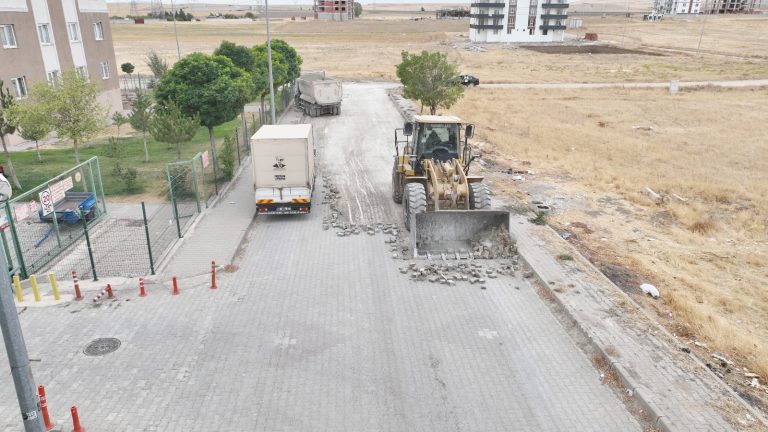 Sorgun’da üstyapı çalışmaları başladı