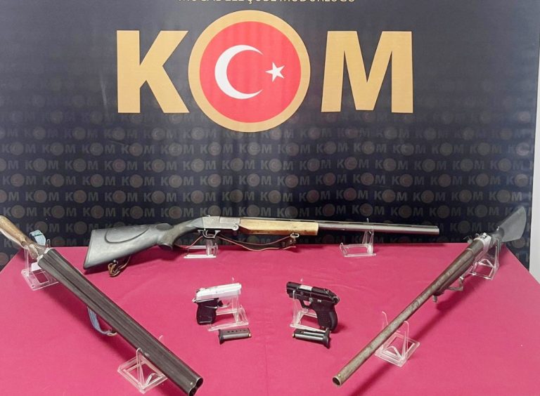 81 ilde yüzlerce ruhsatsız silah ele geçirildi