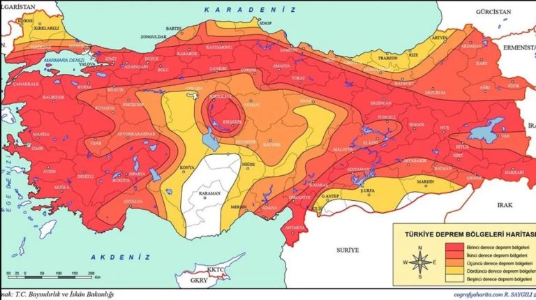 Depreme karşı zemini en dayanıklı 21 şehir belli oldu
